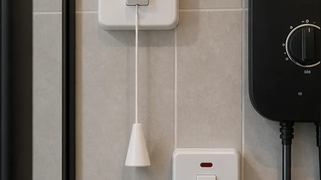 Illustrative electric shower installation work in Forfar