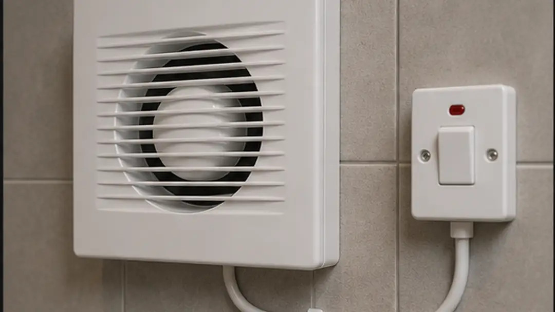 Illustrative extractor fan installation work in Forfar